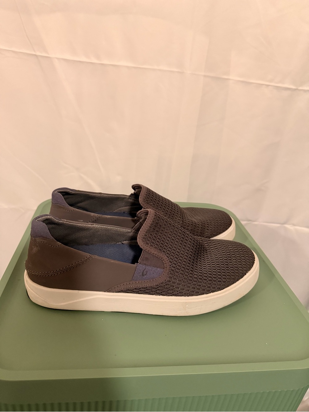 Mens Olukai Lae’Ahi Sneakers Shoes Slip On